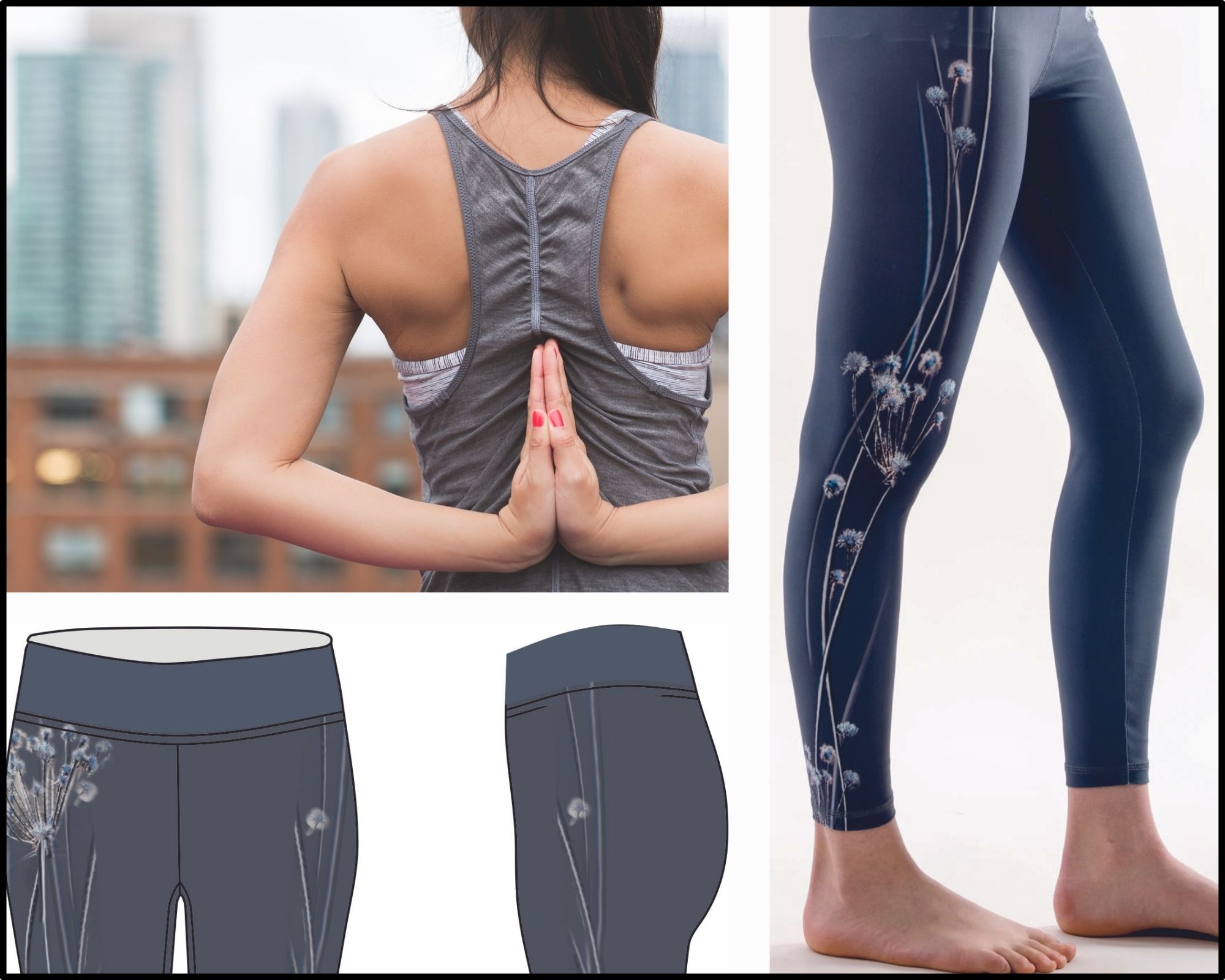Odzież sportowa – LEGGINSY